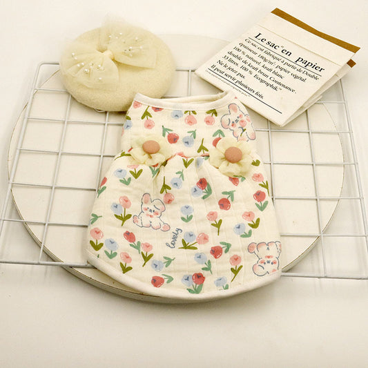 Spring Blossom Pet Dress
